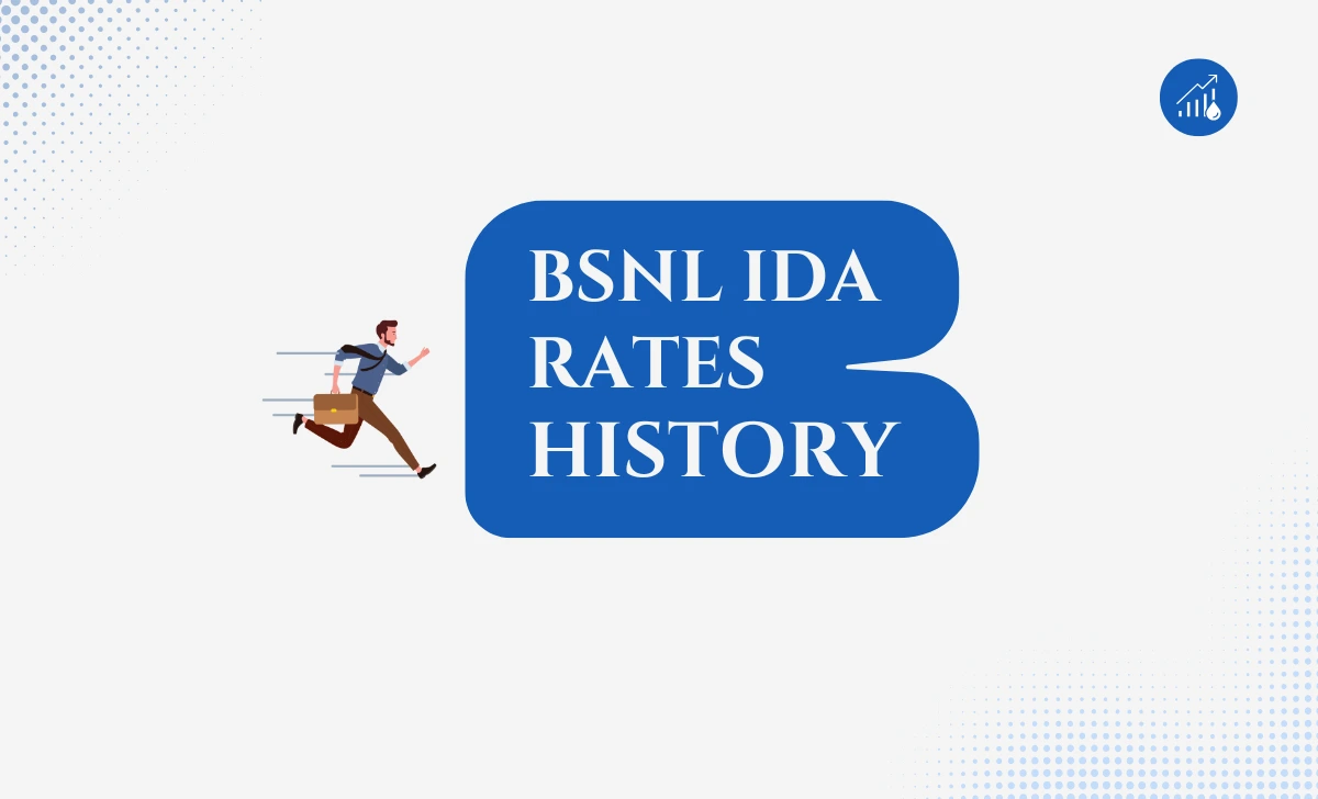 BSNL IDA Rates from 2007