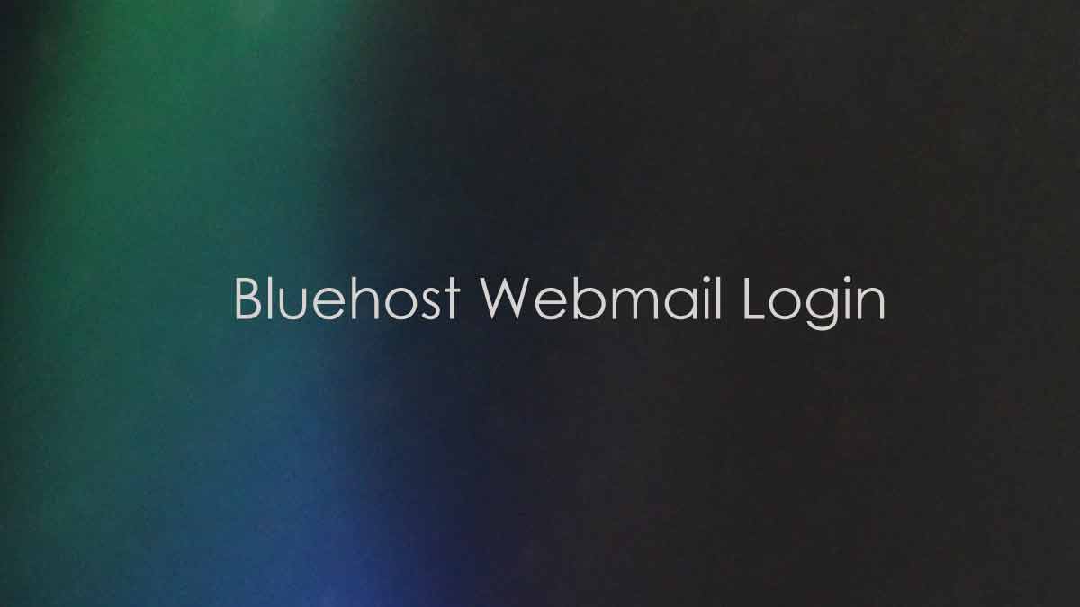 Blue Host Webmail Login