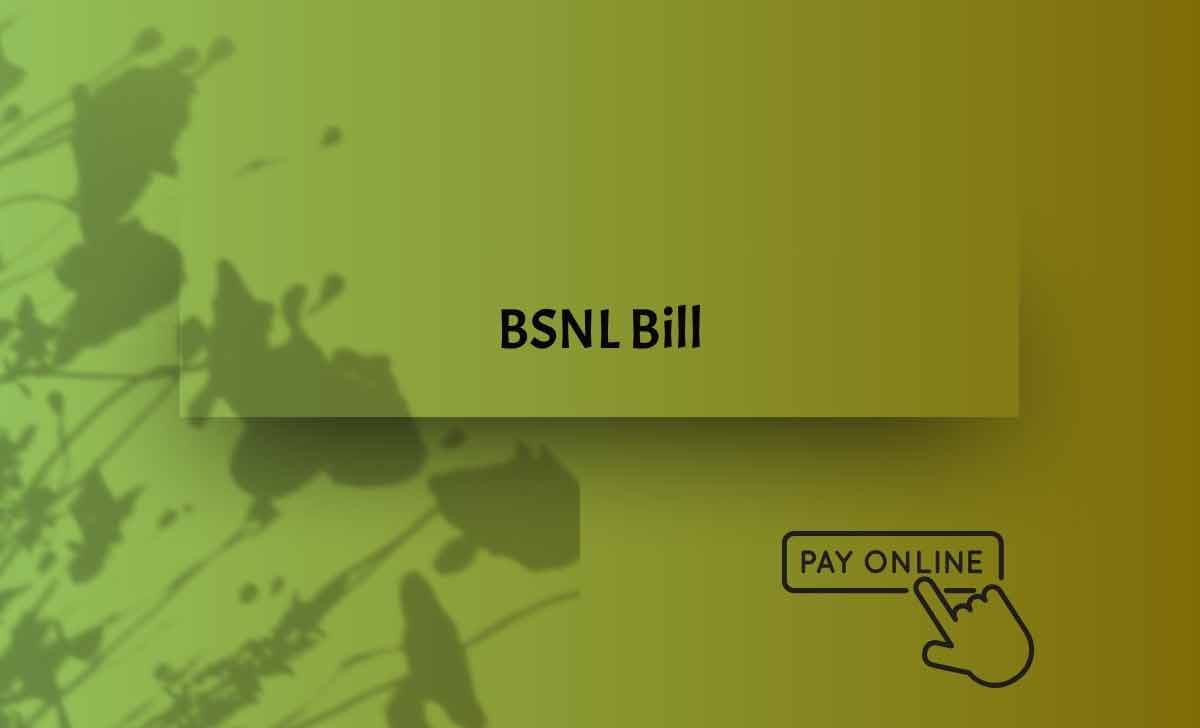 BSNL Bill