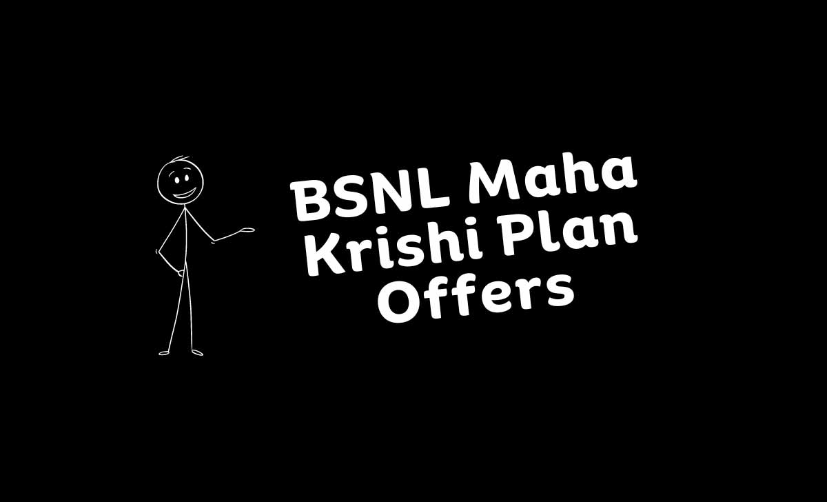 BSNL Maha Krishi Plan Offers