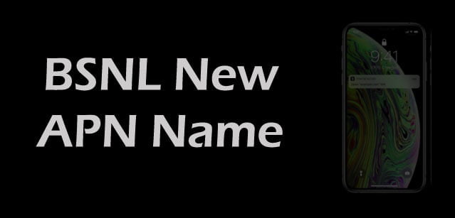 bsnl new apn name