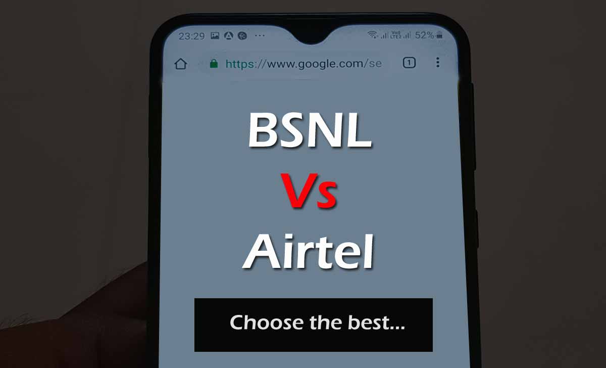 bsnl vs airtel plans