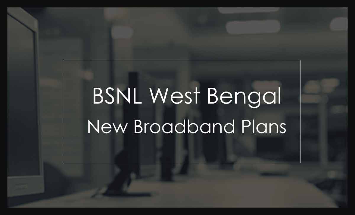 bsnl west bengal broadband