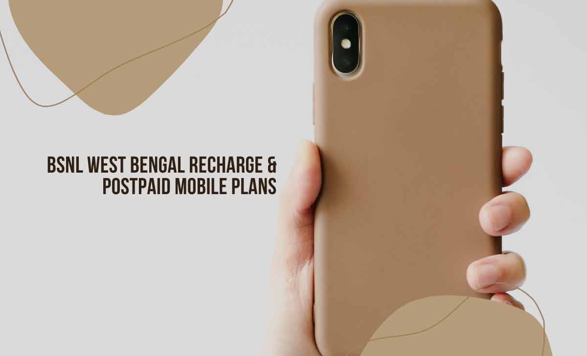 BSNL West Bengal Recharge & Postpaid Mobile Plans