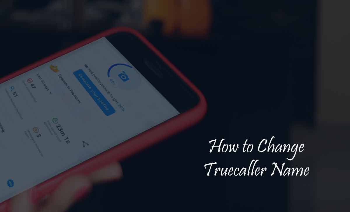 change truecaller name