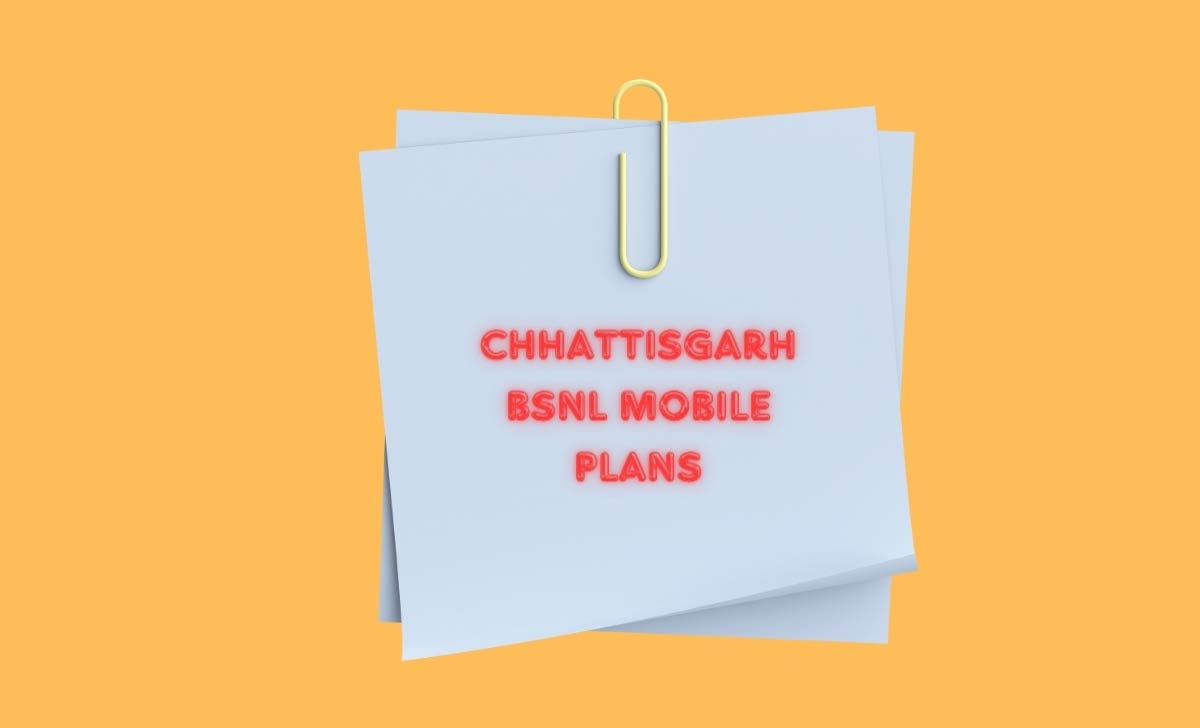 Chhattisgarh BSNL Mobile Plans