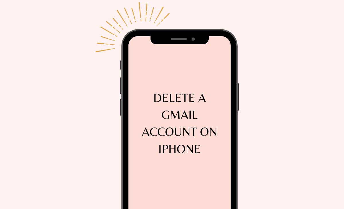 Delete a Gmail Account on iPhone