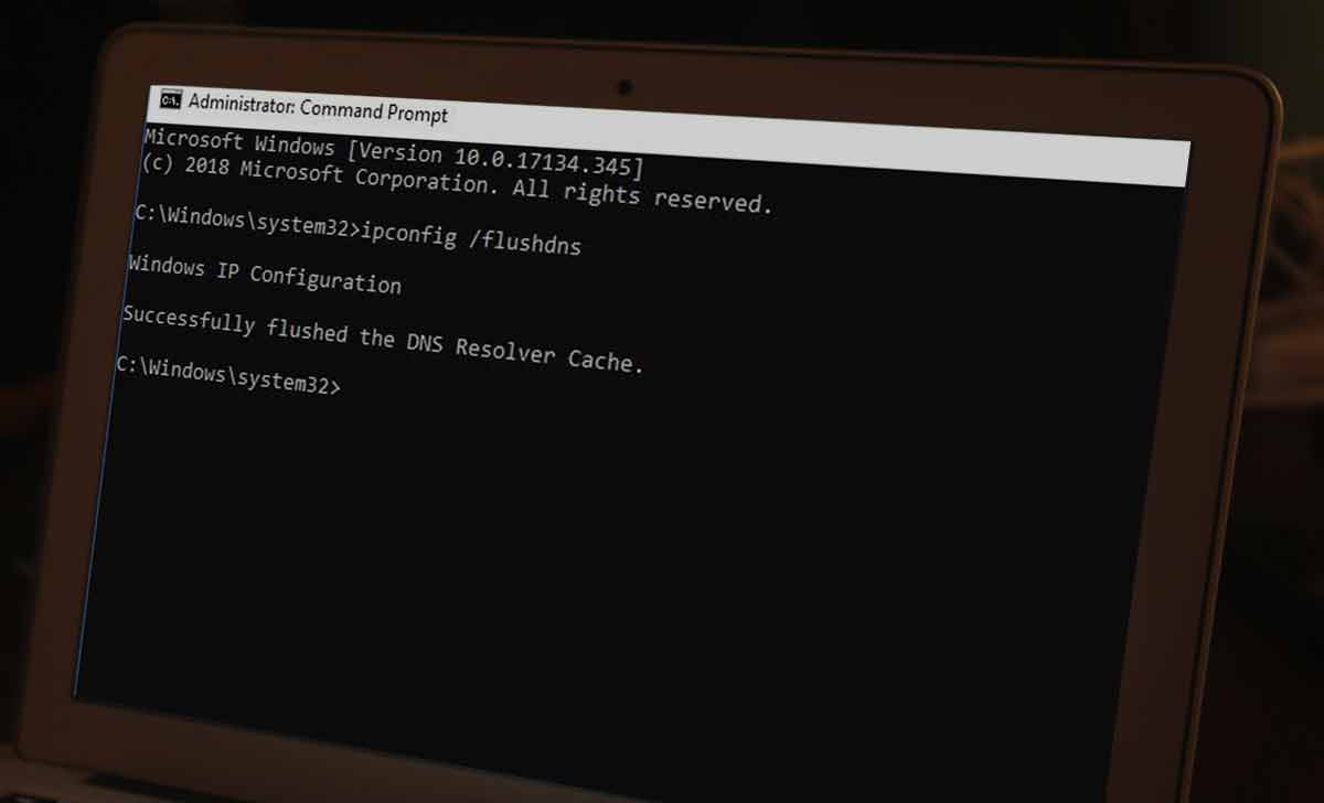 Flush DNS Windows 10