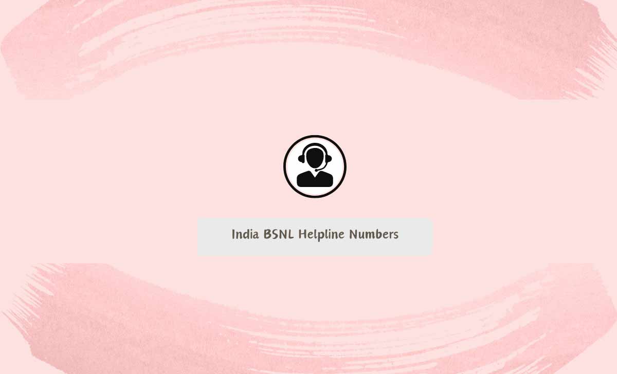 India Helpline Numbers