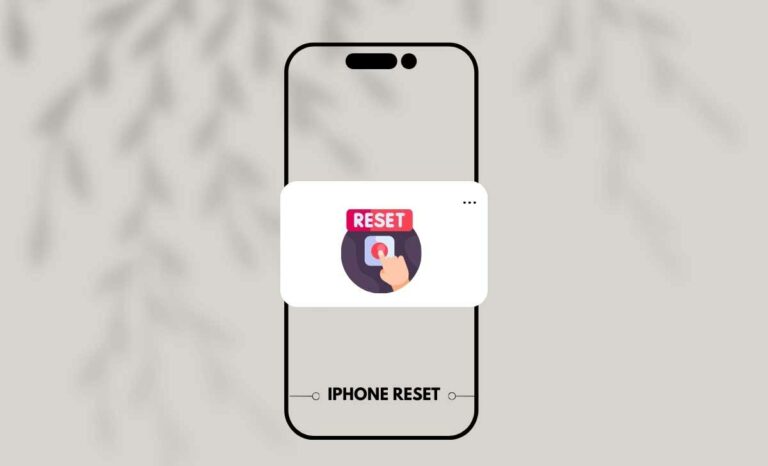iPhone Reset