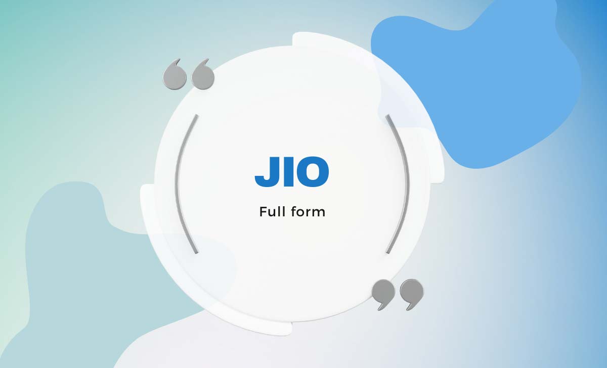 Jio Full Form