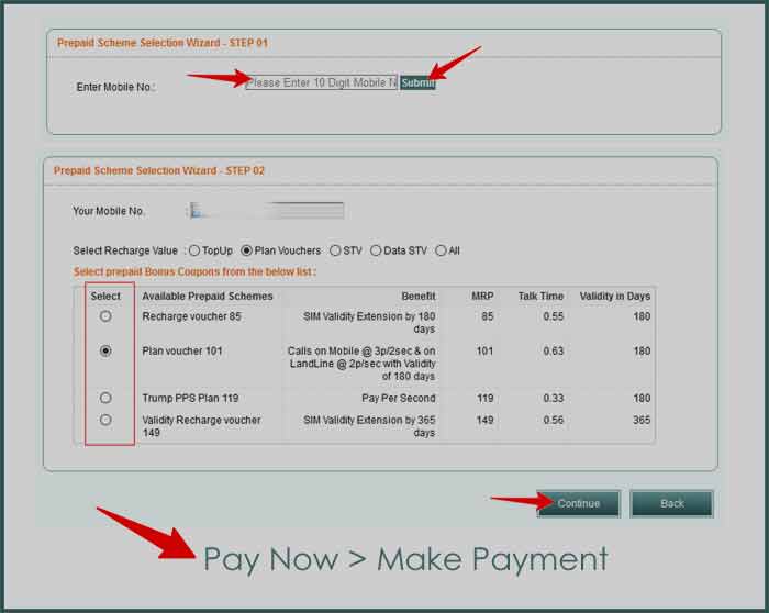 mtnl mumbai online recharge