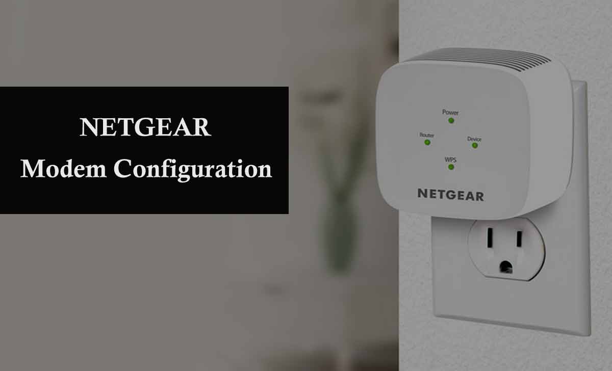 Netgear Modem Configuration