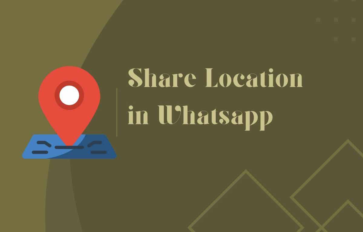 Share Location in Whatsapp