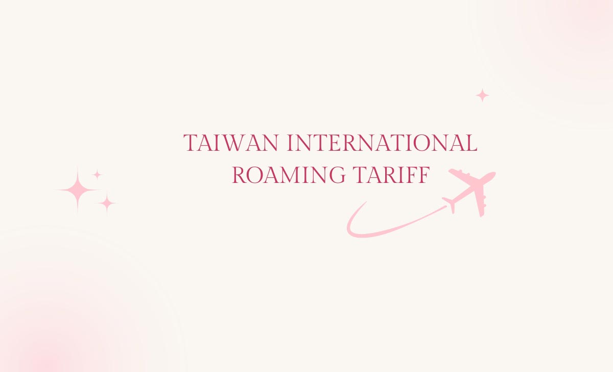 TAIWAN International Roaming Tariff