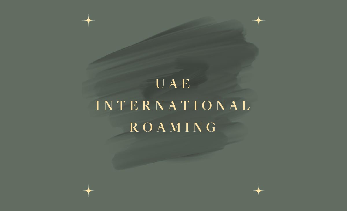 uae international roaming