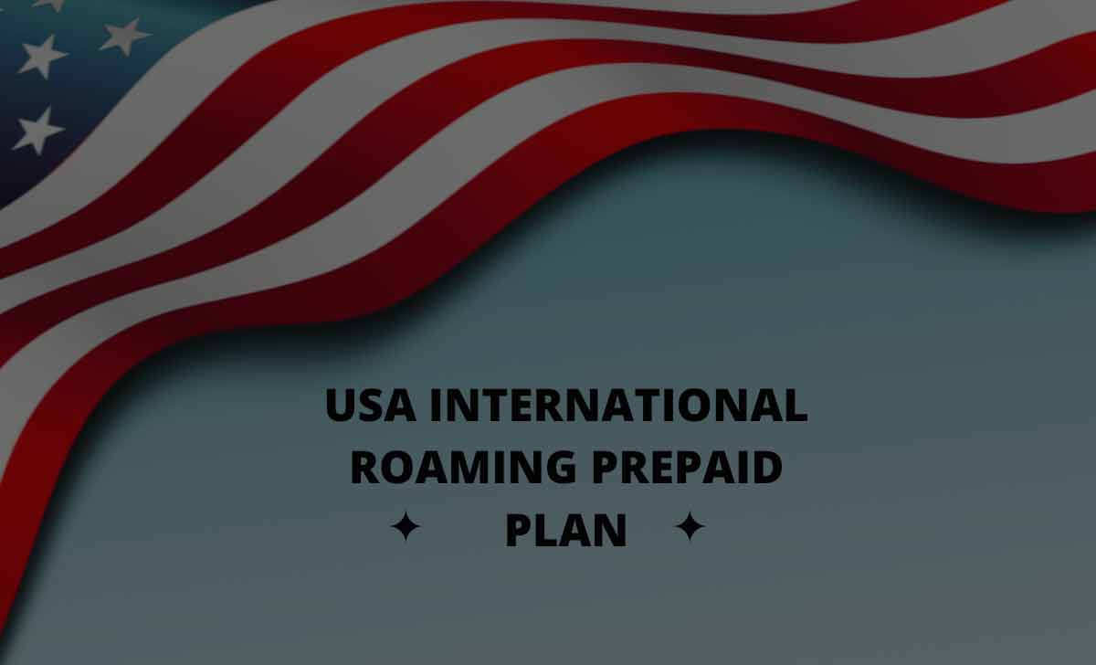 USA International Roaming Prepaid Plan