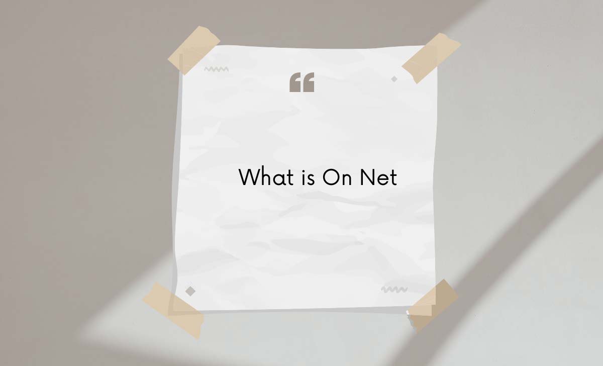 What is On Net